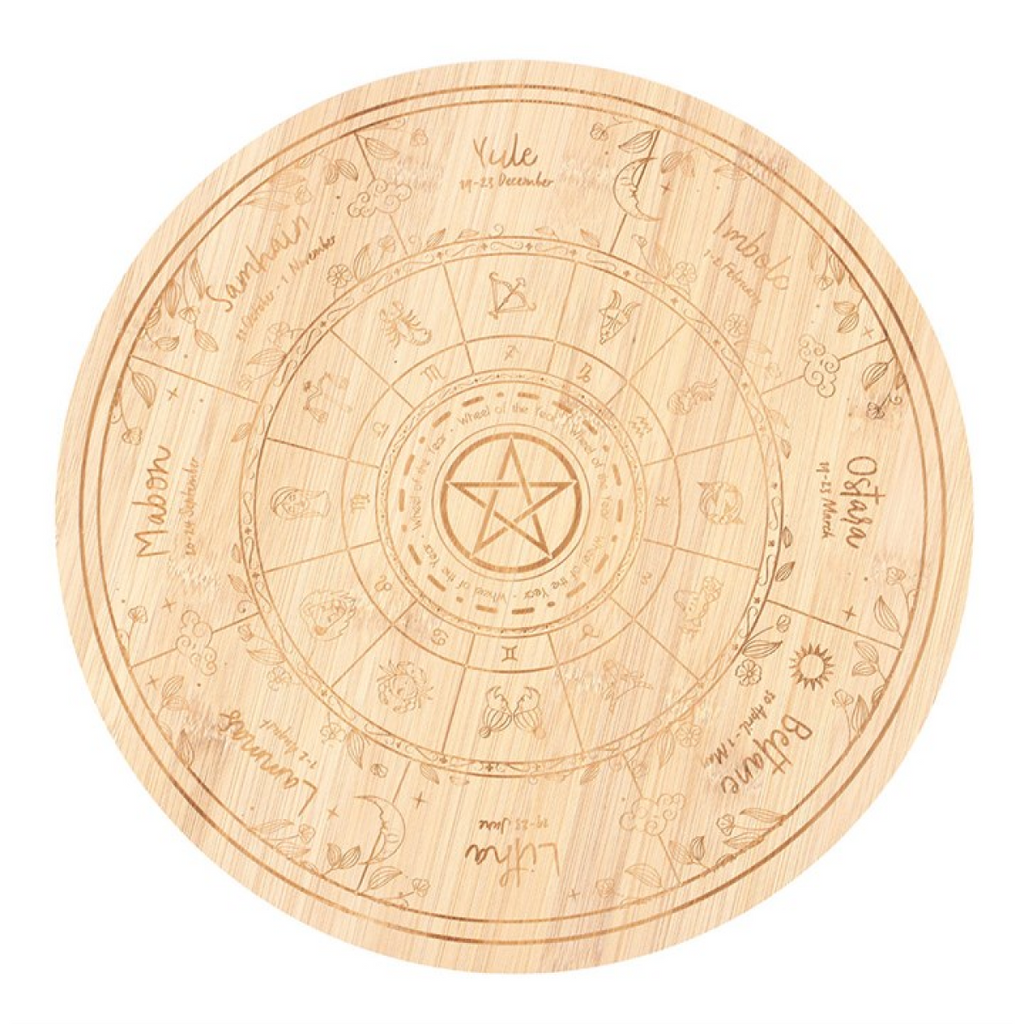 Wheel of the Year Serving Board