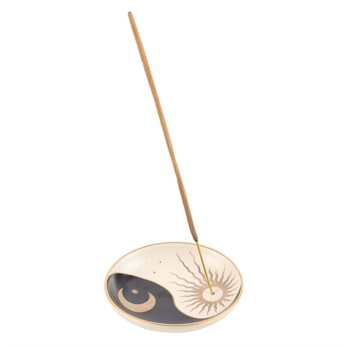 *Yin Yang Ceramic Incense Holder (12/24)