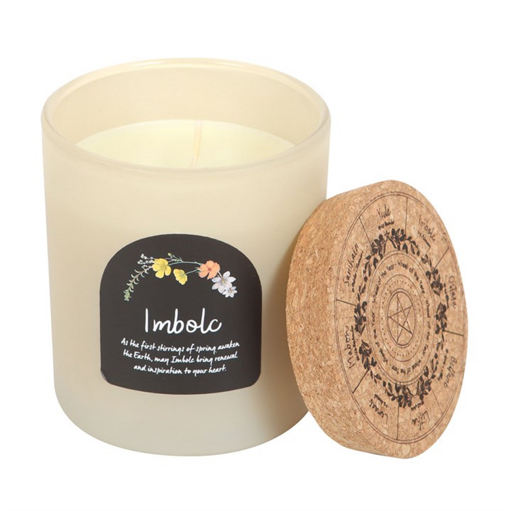 Imbolc Spiced Vanilla Wheel of the Year Candle